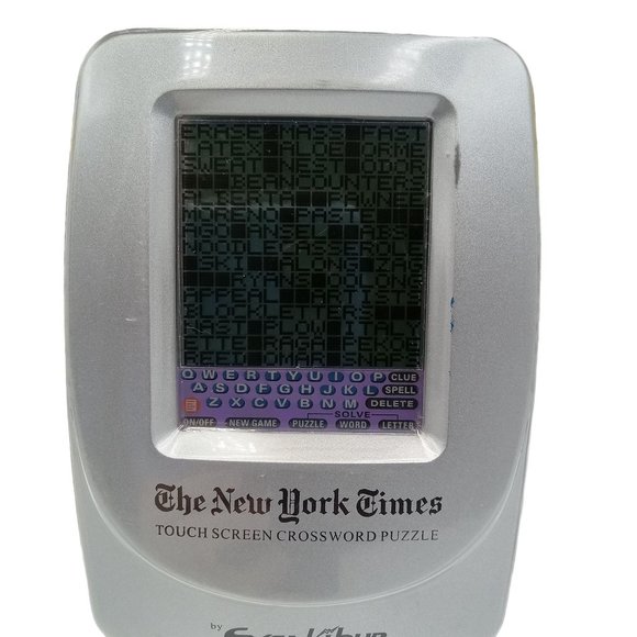 Excalibur The New York Times Touch-Screen Crossword Brain Game Never Used - Picture 6 of 8